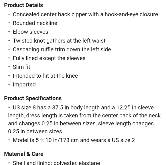 Lauren Ralph Lauren Twisted - Knot Jersey Dress - Picture 9 of 9